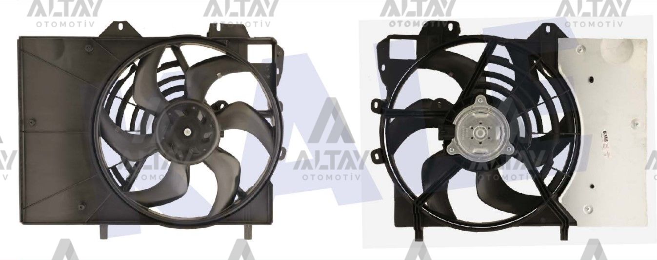 Peugeot 208 Radyatör Fan ve Motoru 2012-